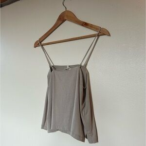 Madewell Spaghetti-Strap Tube Tank Top (Size Medium)